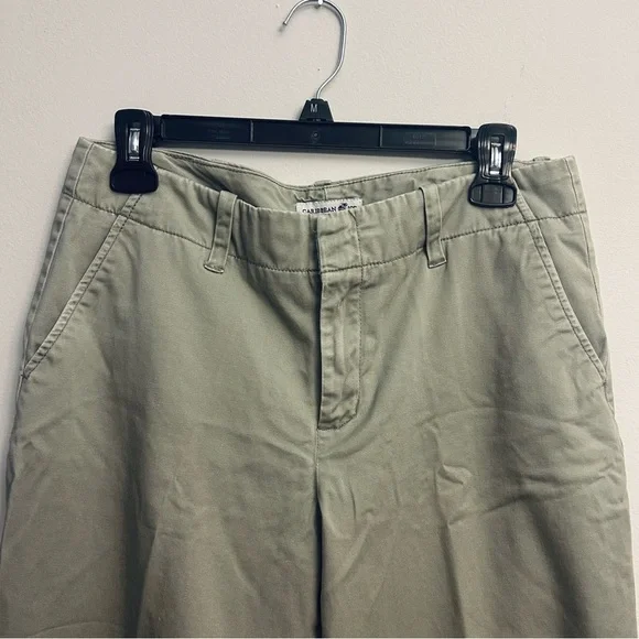 Caribbean Joe Wide Leg Pants Women Size 8 Green Sage - Picture 4 of 10